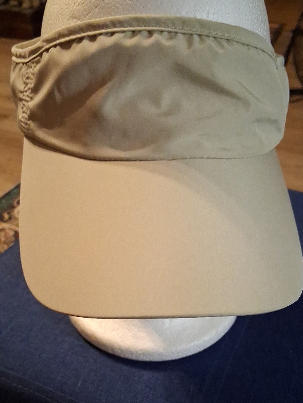 Unisex Performance Visor Cap - Tan